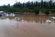 محله‌ای خاص در مشهد که زیر هجوم باران نابود شد