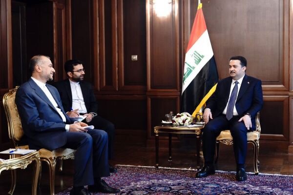 امیرعبداللهیان با السودانی نخست وزیر عراق دیدار کرد