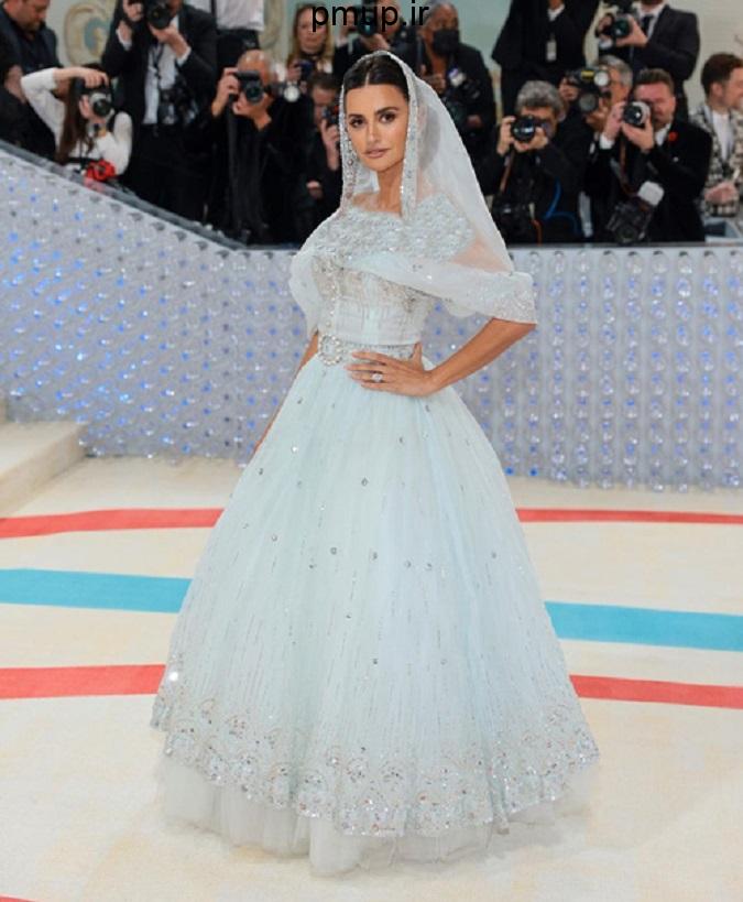 استایل پنه لوپه کوروز در مراسم MetGala