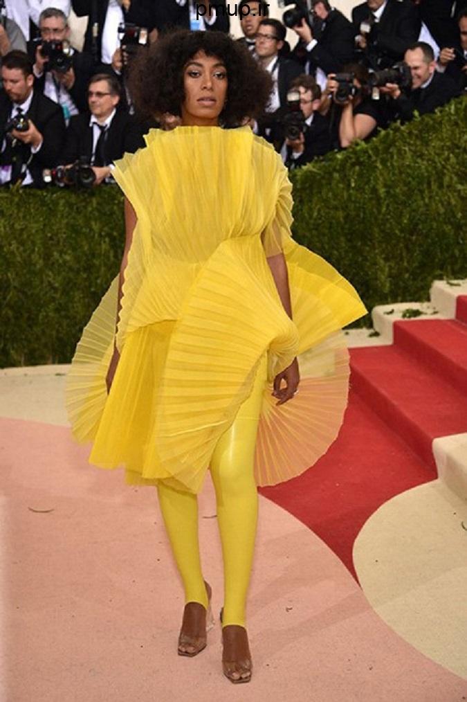 استایل سولانژ نولز در مراسم MetGala