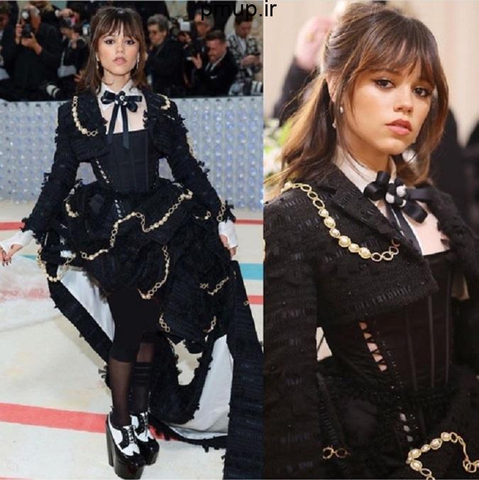 استایل جنا اورتگا در مراسم MetGala