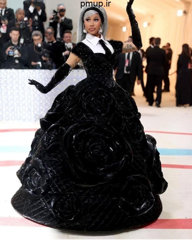 استایل کاردی بی در مراسم MetGala