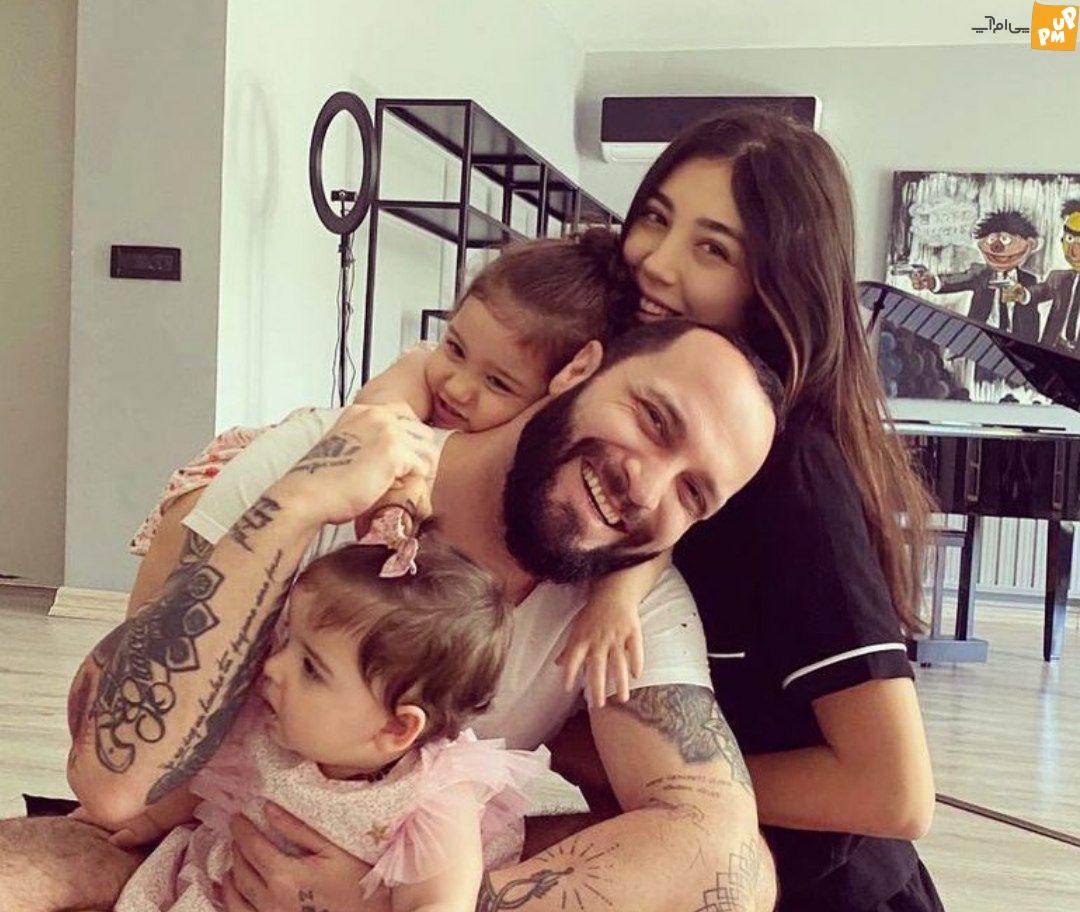 آقای خواننده ترکیه ای سر کیسه را برای همسرش شل کرد! 1 برکای شاهین و همسرش