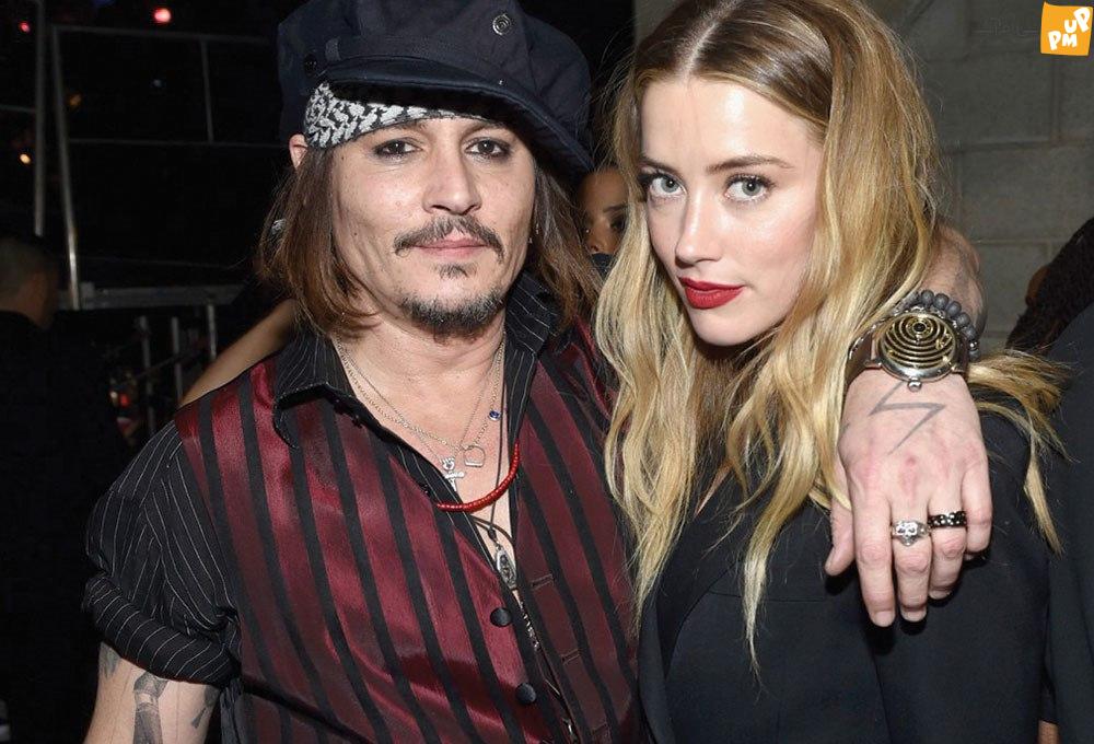 جانی دپ مدل می شود! گران ترین قرارداد این بازیگر! 1 جانی دپ و امبر هرد