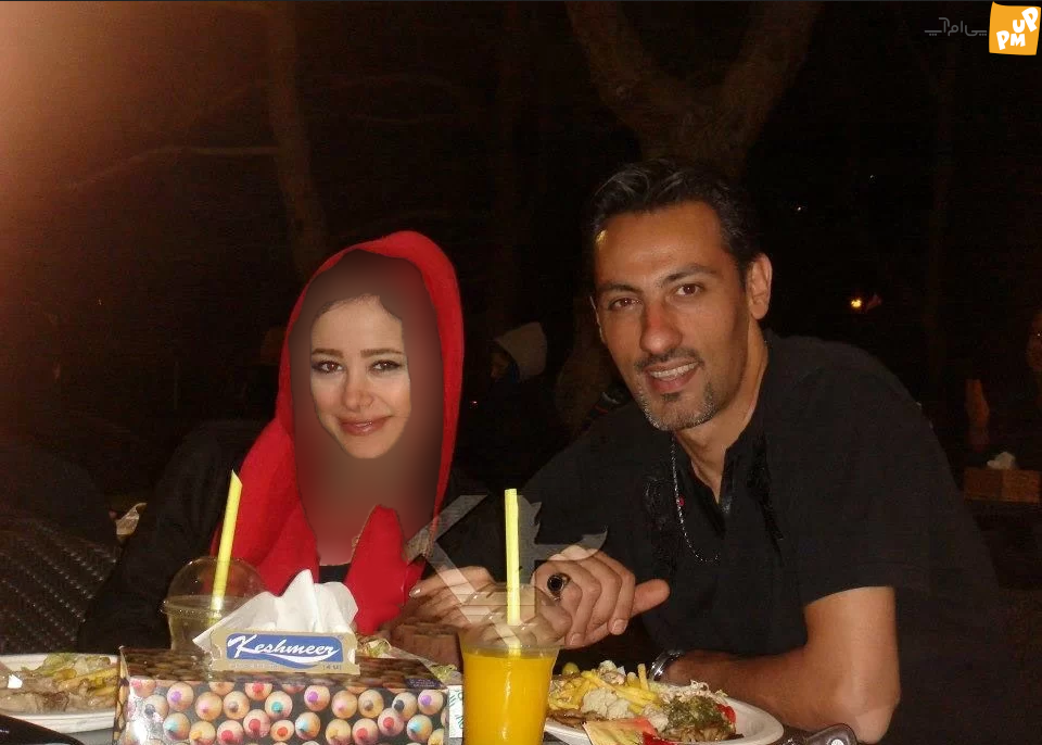 عکس همسر اول الناز حبیبی لو رفت/درحال بستنی خوردن!!!! 1 عکس همسر اول الناز حبیبی لو رفت