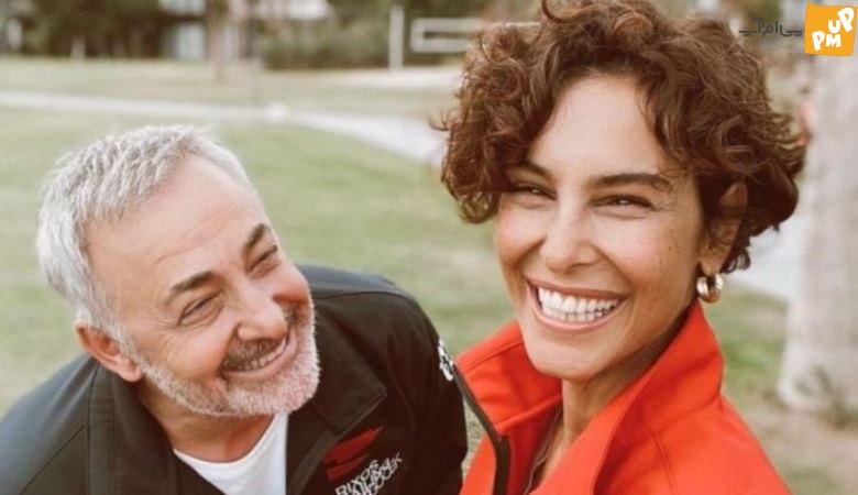 بازیگر مشهور ترکیه بعد از ۲۷ سال زندگی مشترک از همسر خود جدا شد!