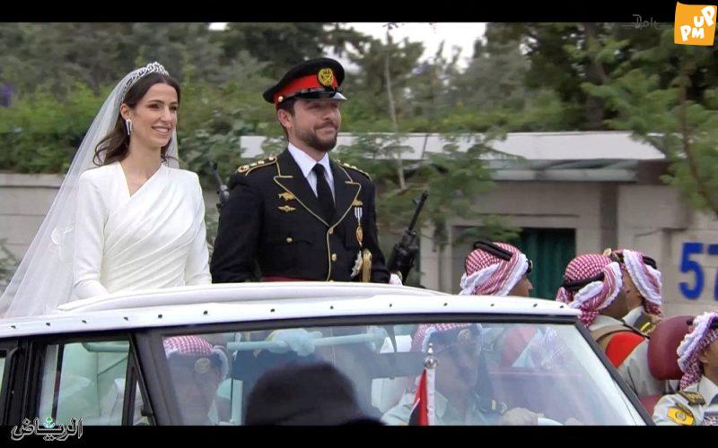 سوژه شدن مراسم ازدواج مجلل و لاکچری ولیعهد اردن / ویدئو