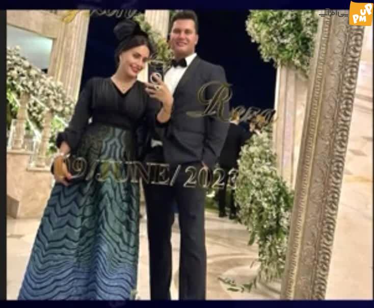 عکسی از الناز شاکردوست در عروسی محمدرضا گلزار با لباس مجلل / این خانم عروس است یا مهمان؟