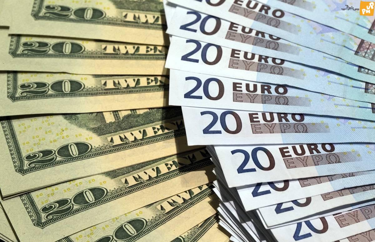 جدیدترین قیمت دلار، یورو و پوند دوشنبه "21 تیر 1402"/جدول قیمت