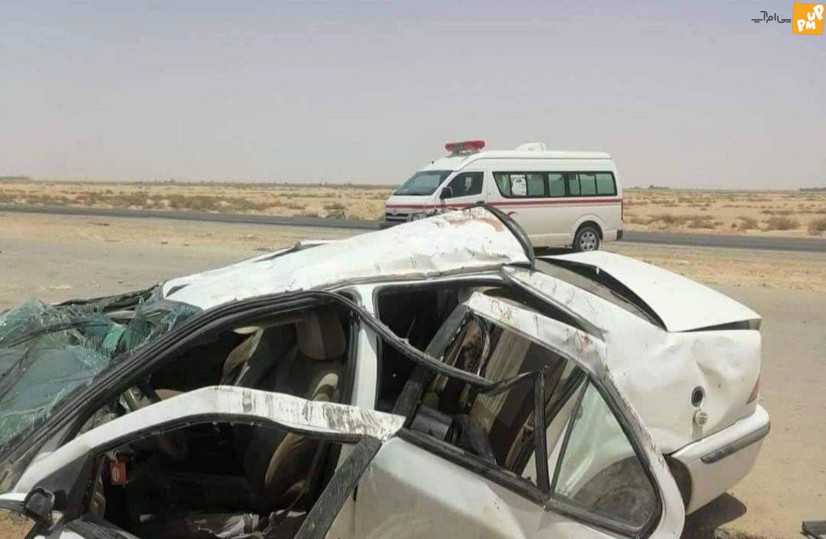 تصادف در جاده ایرانشهر 4 کشته برجای گذاشت!/جزئیات