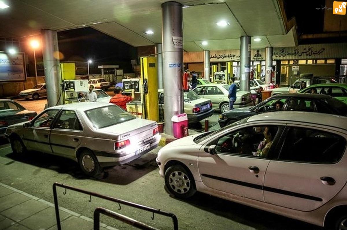 عکسی که نشان دهنده دلایل شلوغی پمپ بنزین ها است! / آیا بنزین گران می‌شود؟ + عکس