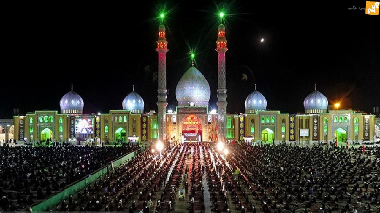 پذیرایی 60 هزار نفر از عزاداران حسینی در مسجد مقدس جمکران!/عکس