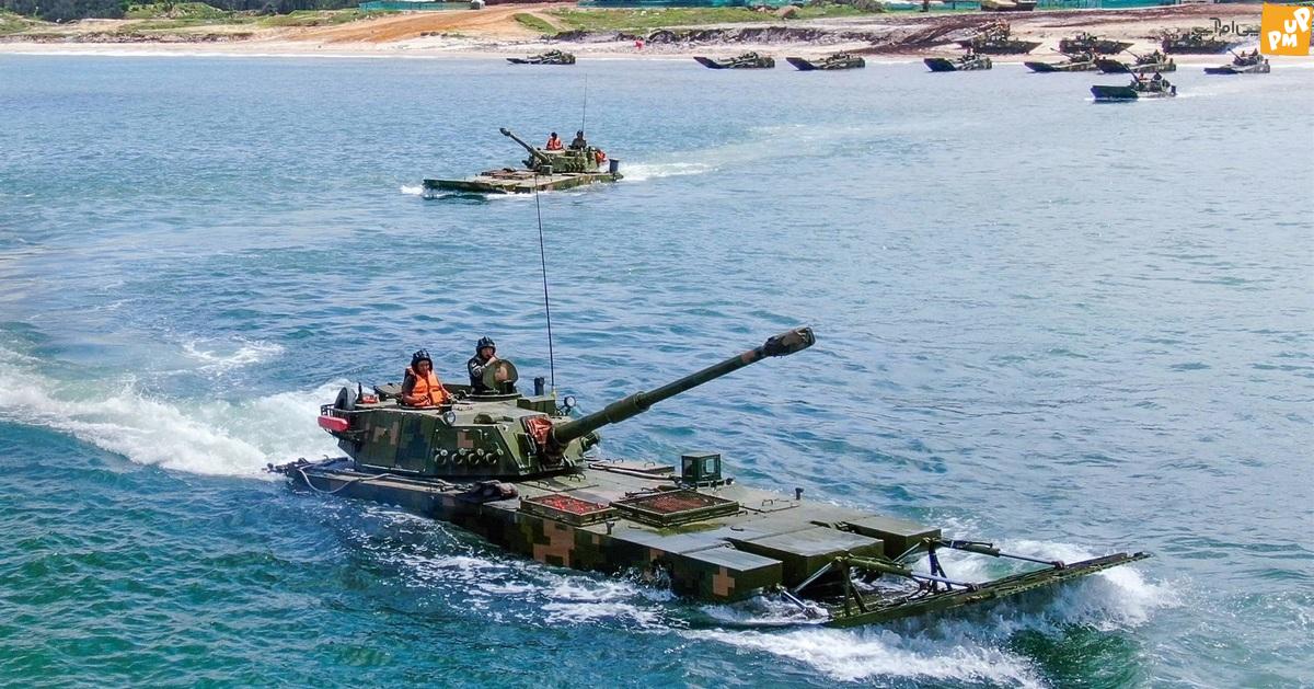 عجیب ترین تانک جهان; تانک برای جنگیدن در دریا!