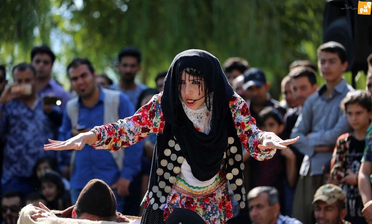 جشنواره تئاتر خیابانی شهروند لاهیجان + تصاویر
