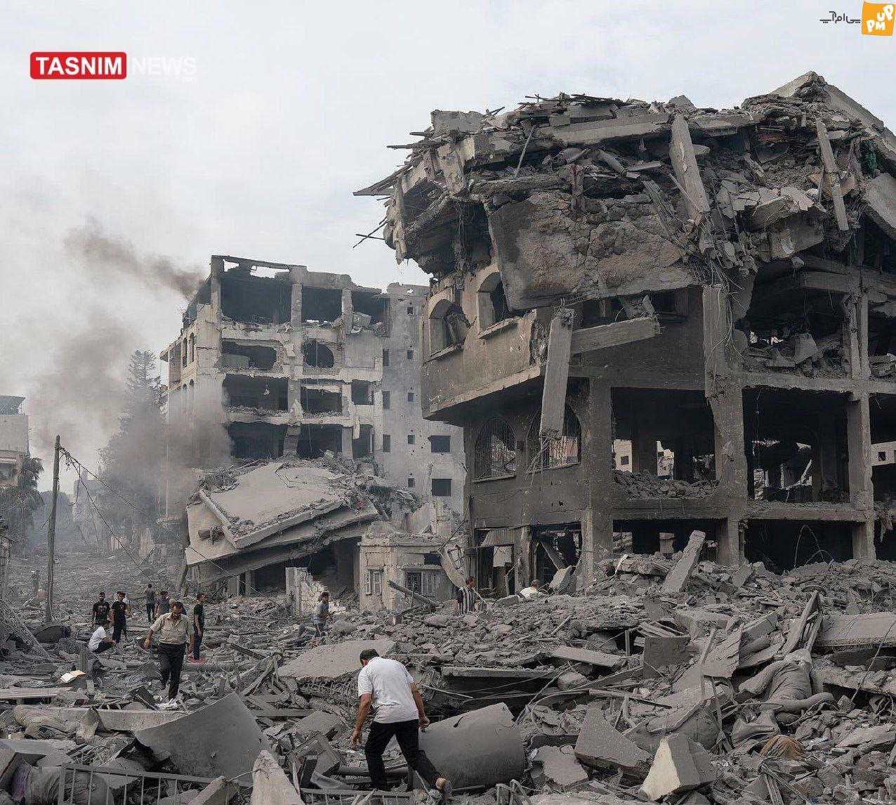 تخریب بیش از 1000 واحد مسکونی در غزه!/جزئیات