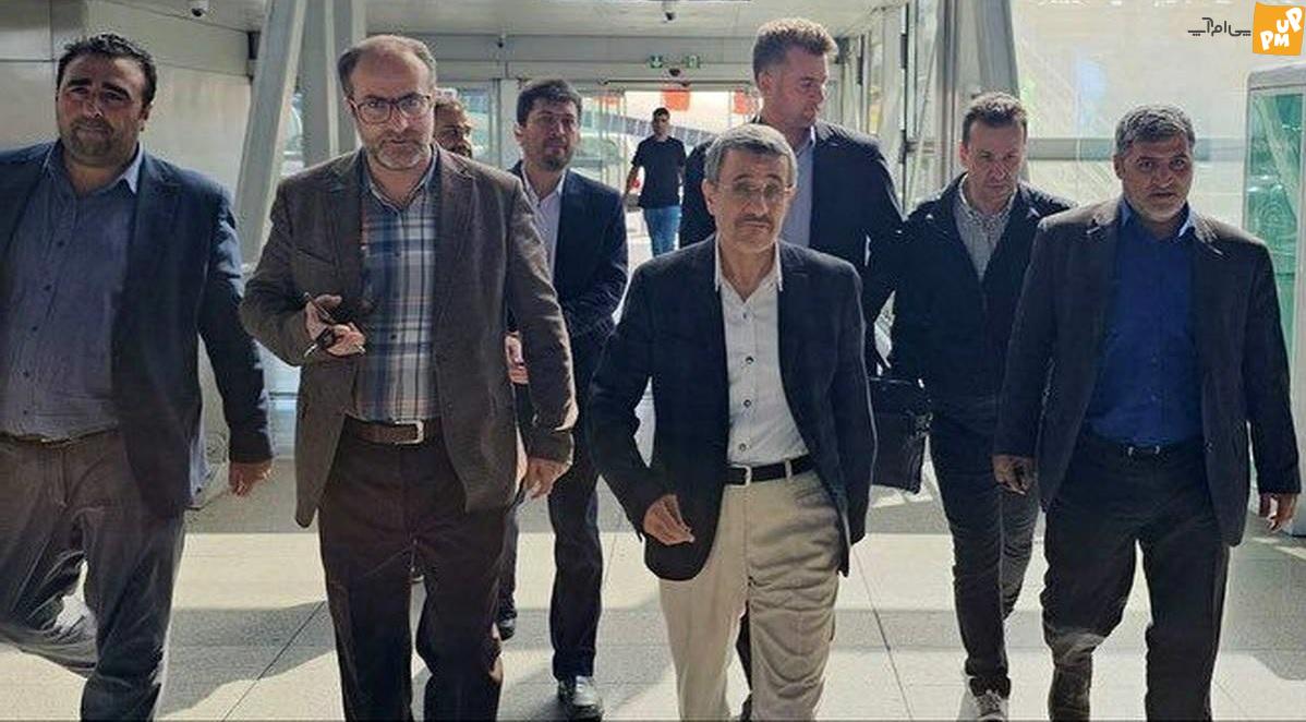 احتمال ربوده شدن احمدی نژاد توسط اسرائیل وجود دارد/ هیجان احمدی نژاد در فرودگاه و ماجرای سفر مشکوک به گواتمالا