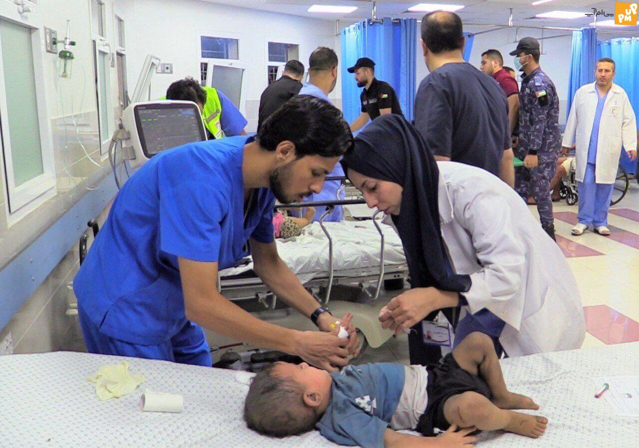 عملیات 20 بیمارستان در غزه به حالت تعلیق درآمد