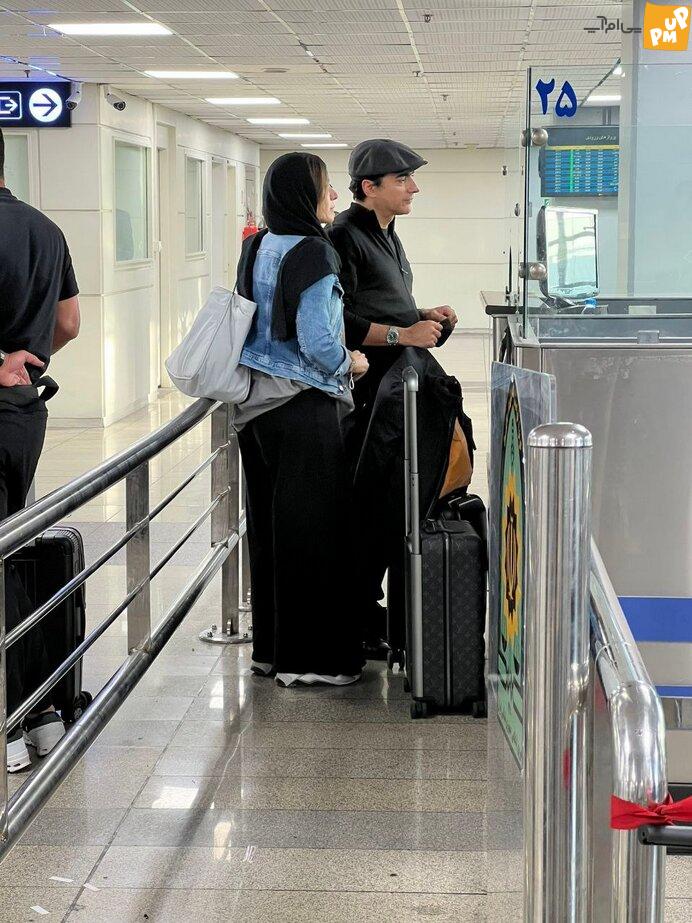 عکس ماه عسل سحر دولتشاهی و همایون شجریان در فرودگاه لو رفت.