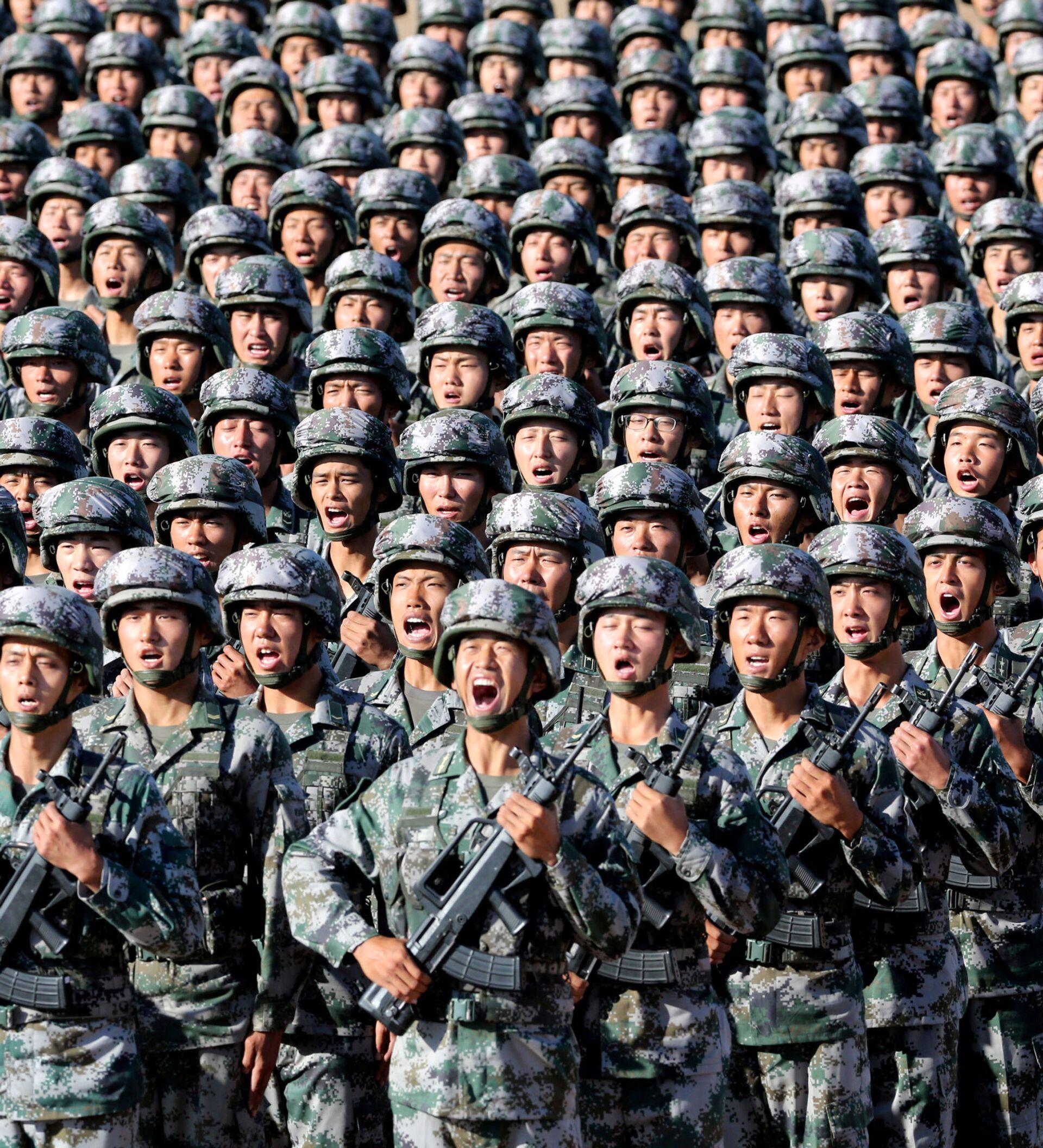 نیرو‌های مسلح چین به حالت آماده باش جنگ درآمد!/جزئیات