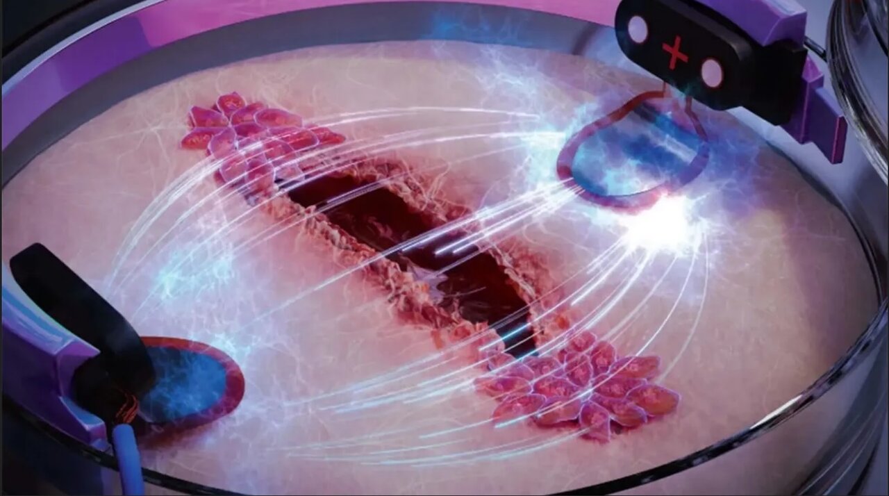 بدترین زخم ها را با برق درمان کنید!