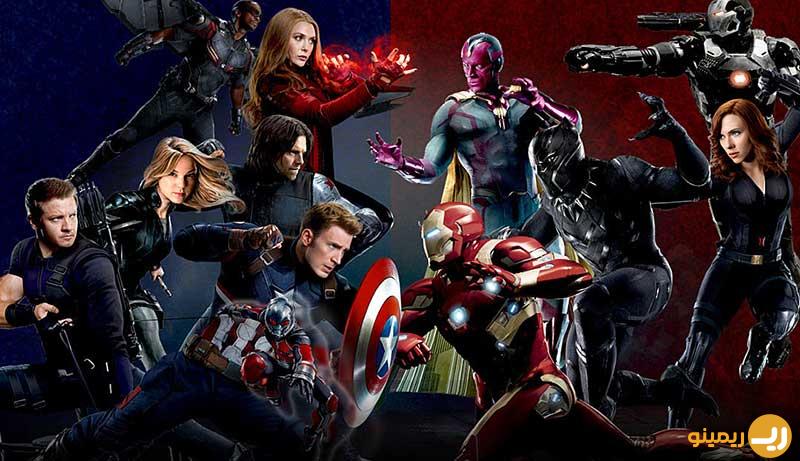 Captain America: Civil War کاپیتان آمریکایی