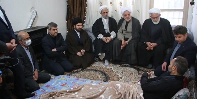 رئیس دیوان عالی کشور از مجروحان حادثه کرمان عیادت کرد