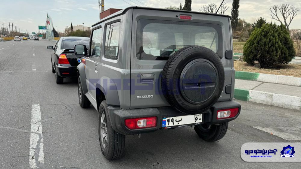 سوزوکی جیمنی پلاک ملی شد 1 سوزوکی جیمنی پلاک ملی شد