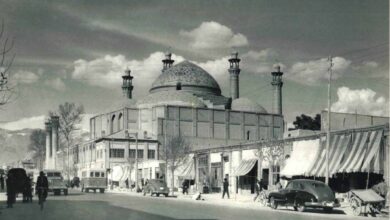 تهران قدیم این مسجد در دوره قاجار در تهران ساخته شده است/عکس