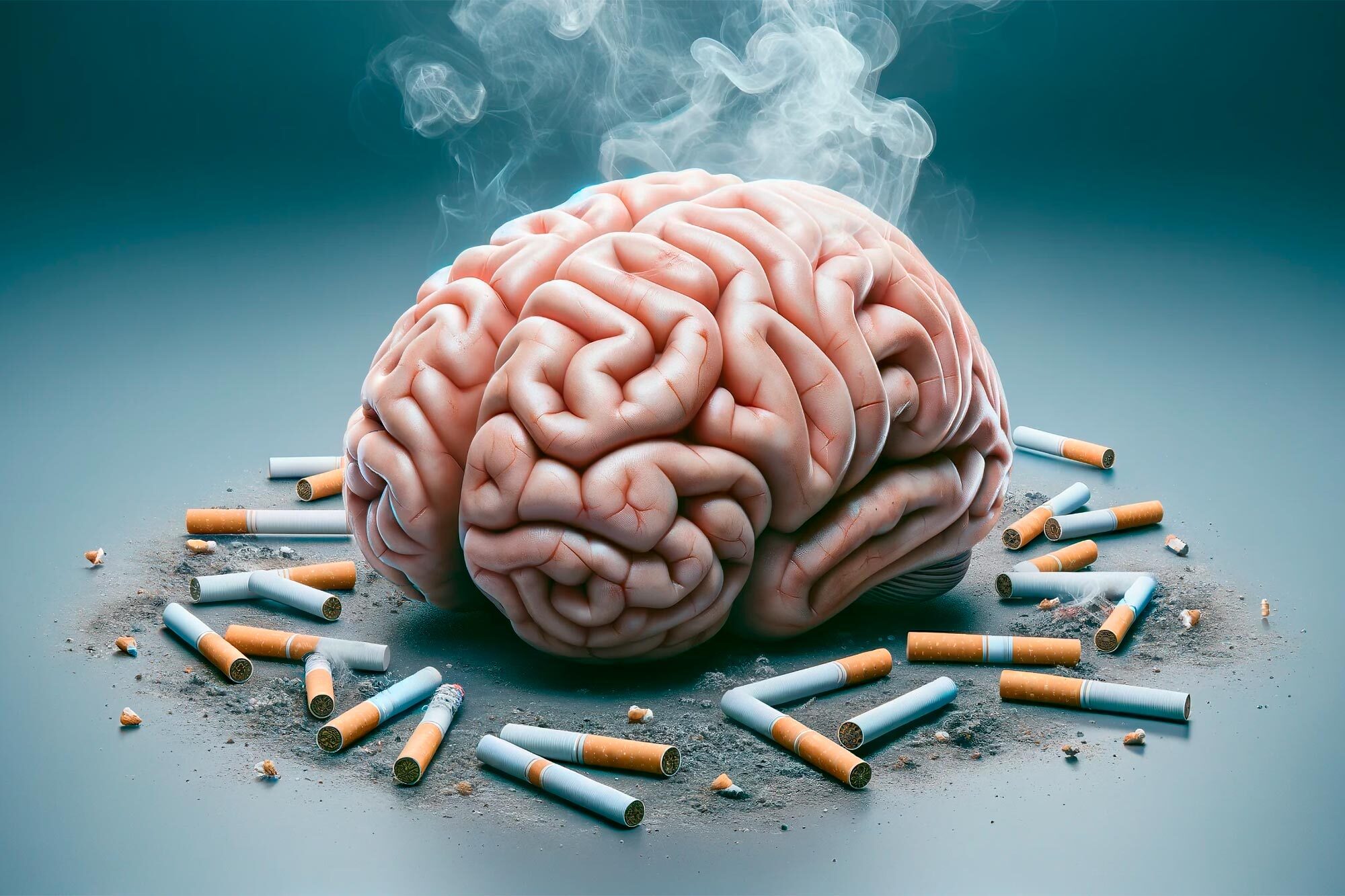 سیگار کشیدن مغز را کوچک می کند