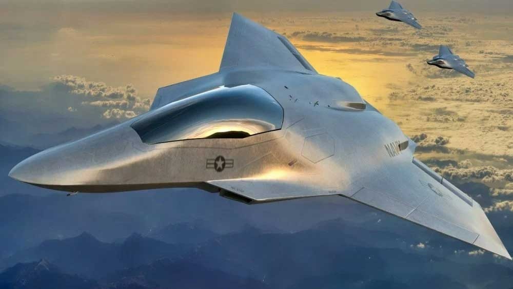 سلاح های مخفی هواپیمای جنگنده نسل ششم آمریکایی از پنتاگون