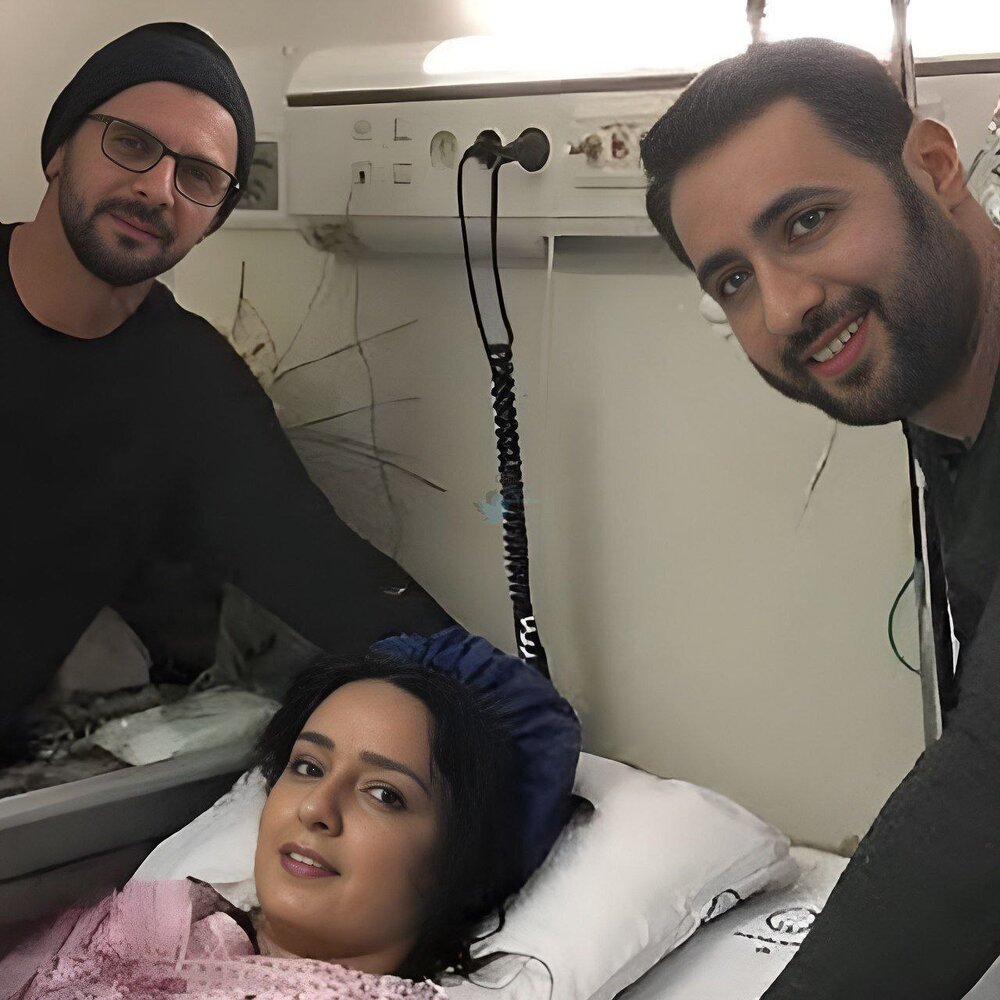 عکس های بیمارستانی ترانه علیدوستی جنجال به پا کرد