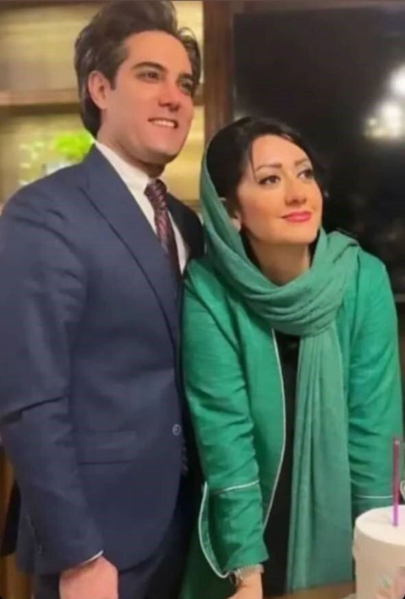 عکس عاشقانه امیر علی نبویان و همسرش پیامبران را به این خوش تیپ ندیده اید
