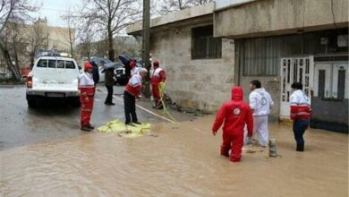 ۱۲ استان درگیر سیل و آبگرفتگی/امدادرسانی به بیش از ۳ هزار نفر