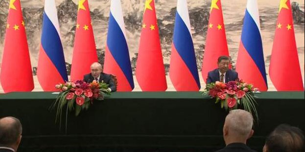 فرش قرمز شی زیر پای پوتین/ چهارمین دیدار رهبران چین و روسیه پس از جنگ اوکراین