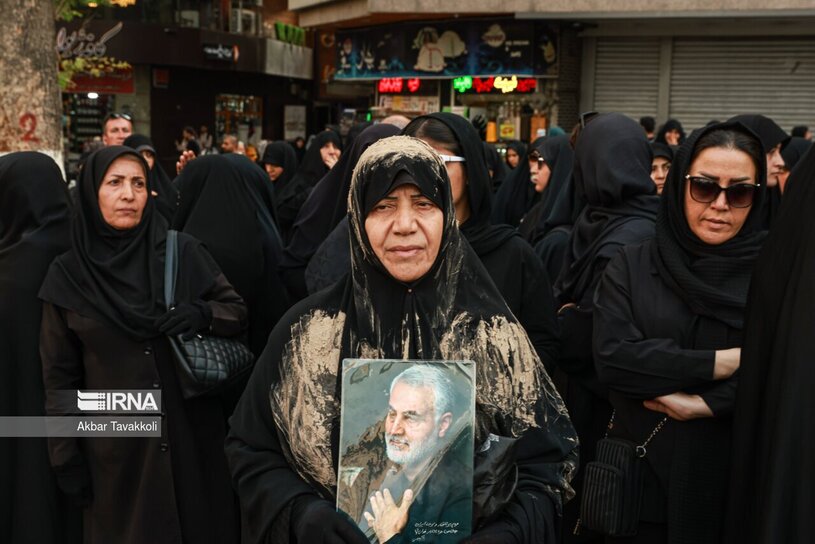 عزاداری ایران در شهادت سید ابراهیم رئیسی