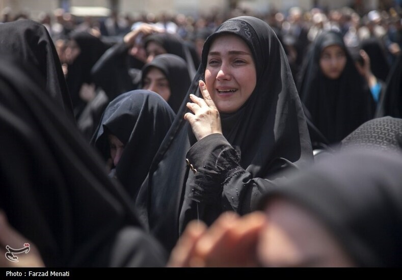 عزاداری ایران در شهادت سید ابراهیم رئیسی