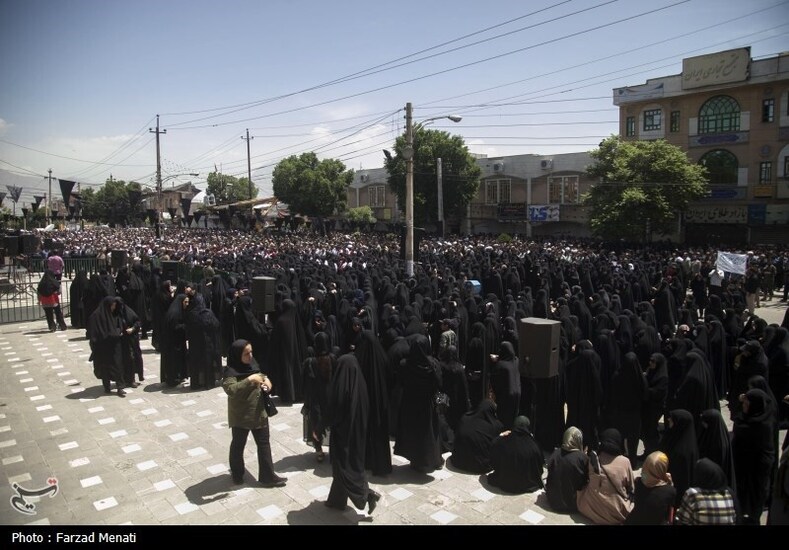 عزاداری ایران در شهادت سید ابراهیم رئیسی