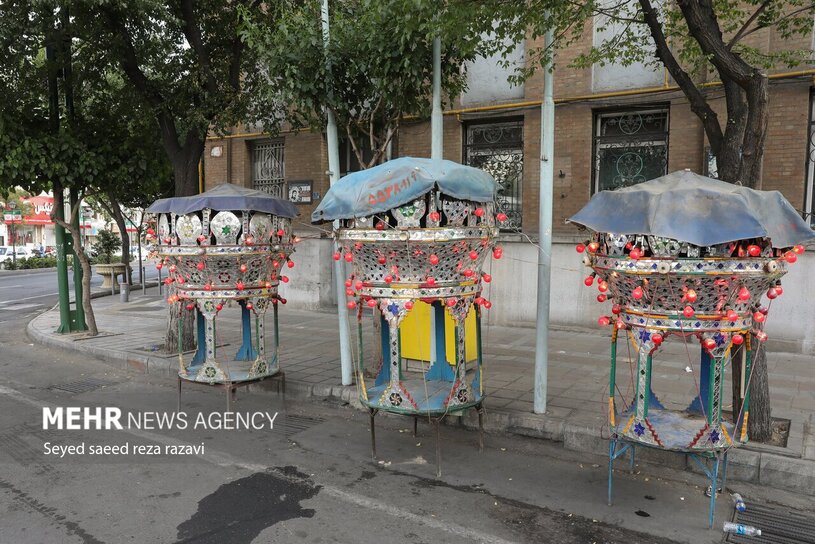 عزاداری ایران در شهادت سید ابراهیم رئیسی