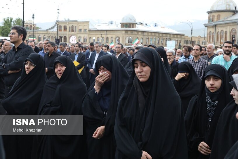 عزاداری ایران در شهادت سید ابراهیم رئیسی