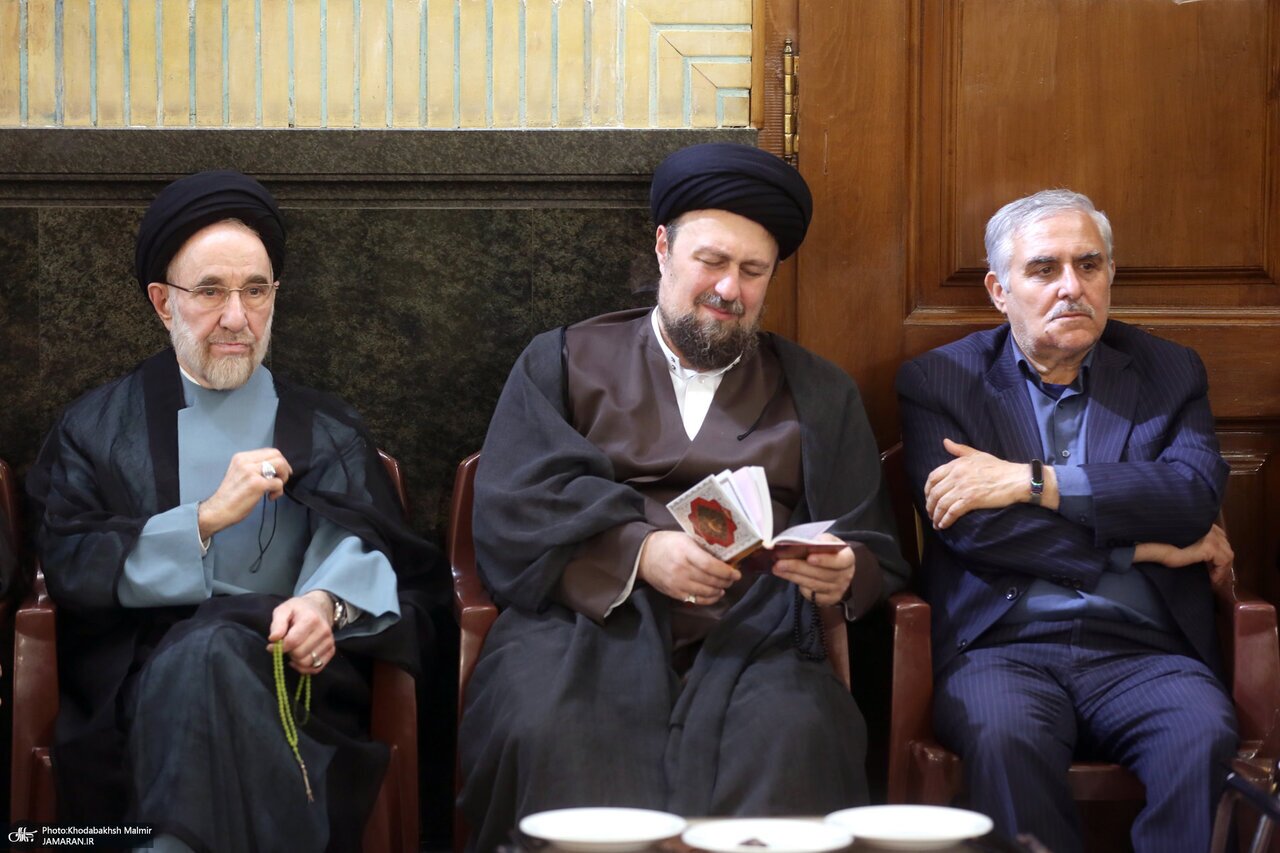 محمد خاتمی و حسن خمینی