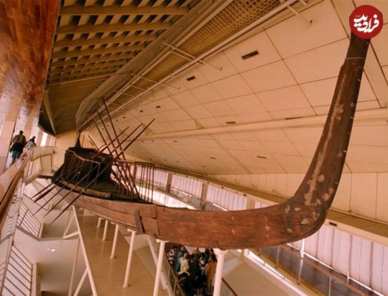 «کشتی فرعون»؛ شاهکاری شگفت انگیز که به مدت 4600 سال در زیر شن ها مدفون شده است