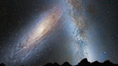 آیا کهکشان راه شیری به دور چیزی می‌چرخد؟