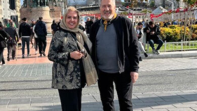 استایل جذاب زوج معروف بازیگر ایرانی در ترکیه خبر ساز شد!+ عکس