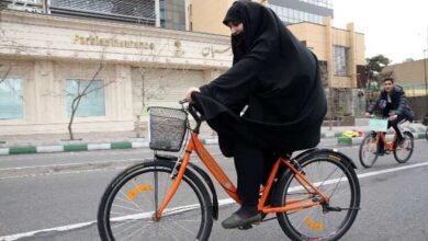 استفاده از دوچرخه برقی با یک شرط محال برای زنان