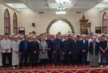 برگزاری مراسم ترحیم شهدای خدمت در انجمن اسلامی پکن