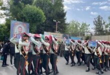 تشییع پیکر ۳ شهید پلیس پایتخت