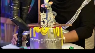 جشن تولد 52 سالگی رامین راستاد سر و صدا به پا کرد/ رامین راستاد از کیک تولد مجلل خود رونمایی کرد.