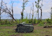 روسیه به خودروی رباتیک مورد استفاده ارتش اوکراین دست یافت