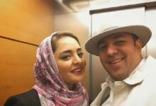 سلفی عاشقانه نرگس محمدی و همسرش سر و صدا به پا کرد/ دلبری خانم بازیگر حسودی همه را برانگیخت