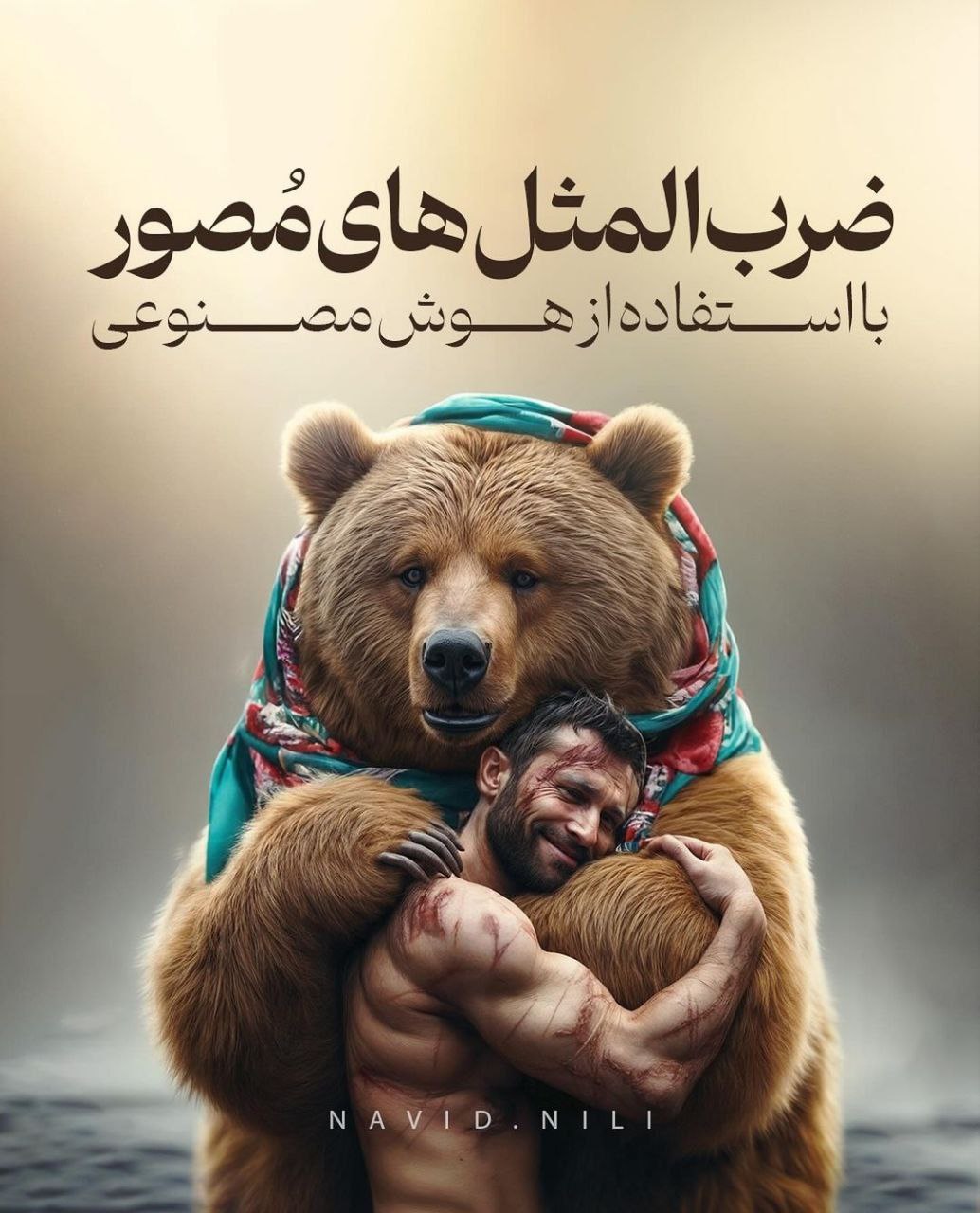 شاهکار بی‌نظیر هوش مصنوعی؛ ساخت ضرب‌المثل‌های ایرانی به روایت عکس!+تصاویر